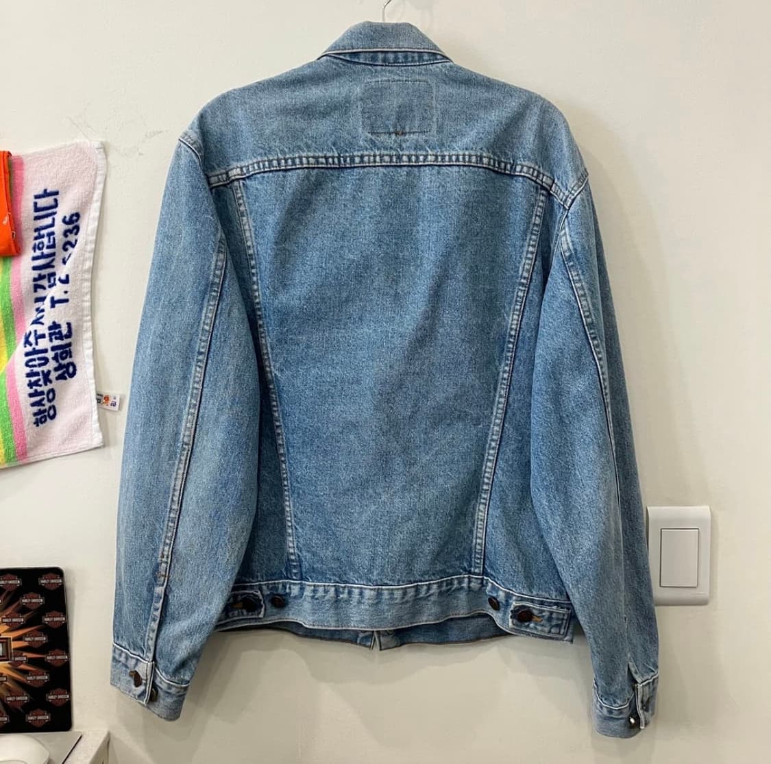 75 usa 리바이스 데님 청자켓 상품이미지2