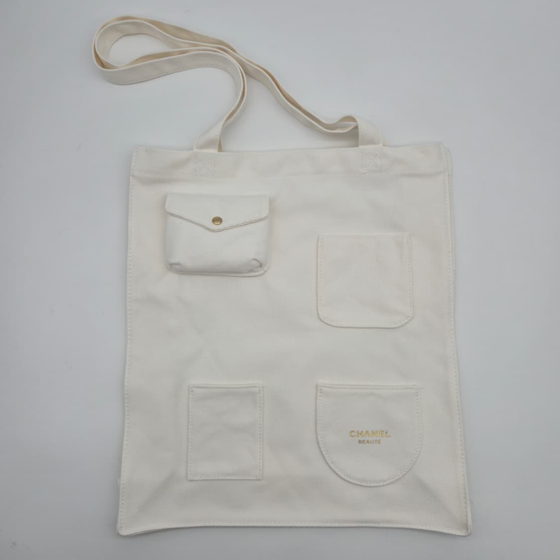 CHANEL 샤넬 뷰티 캔버스 토트백 에코백 [FC12529-0005] 상품이미지3