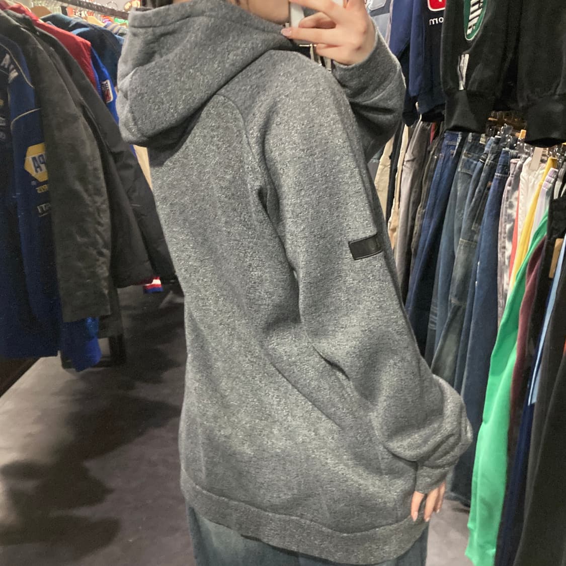 [IM] Jordan 조던 후드 집업 그레이 상품이미지5