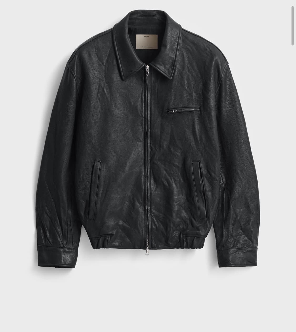 포터리 고트레더 자켓(택슈트케이스 옷걸이채 새상품,5사이즈) 상품이미지1