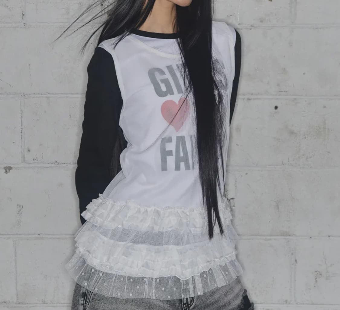 팬시클럽 도트 레이어드 원피스 상품이미지1