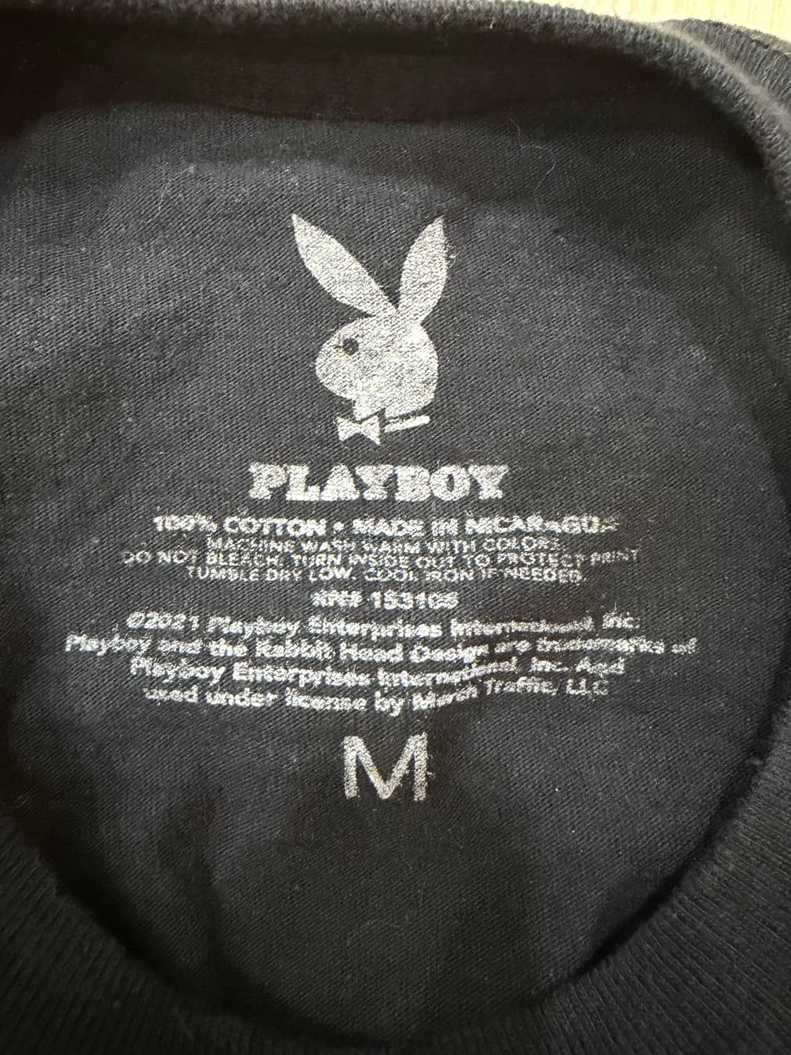 PLAY BOY 플레이보이 반팔티 m 상품이미지3