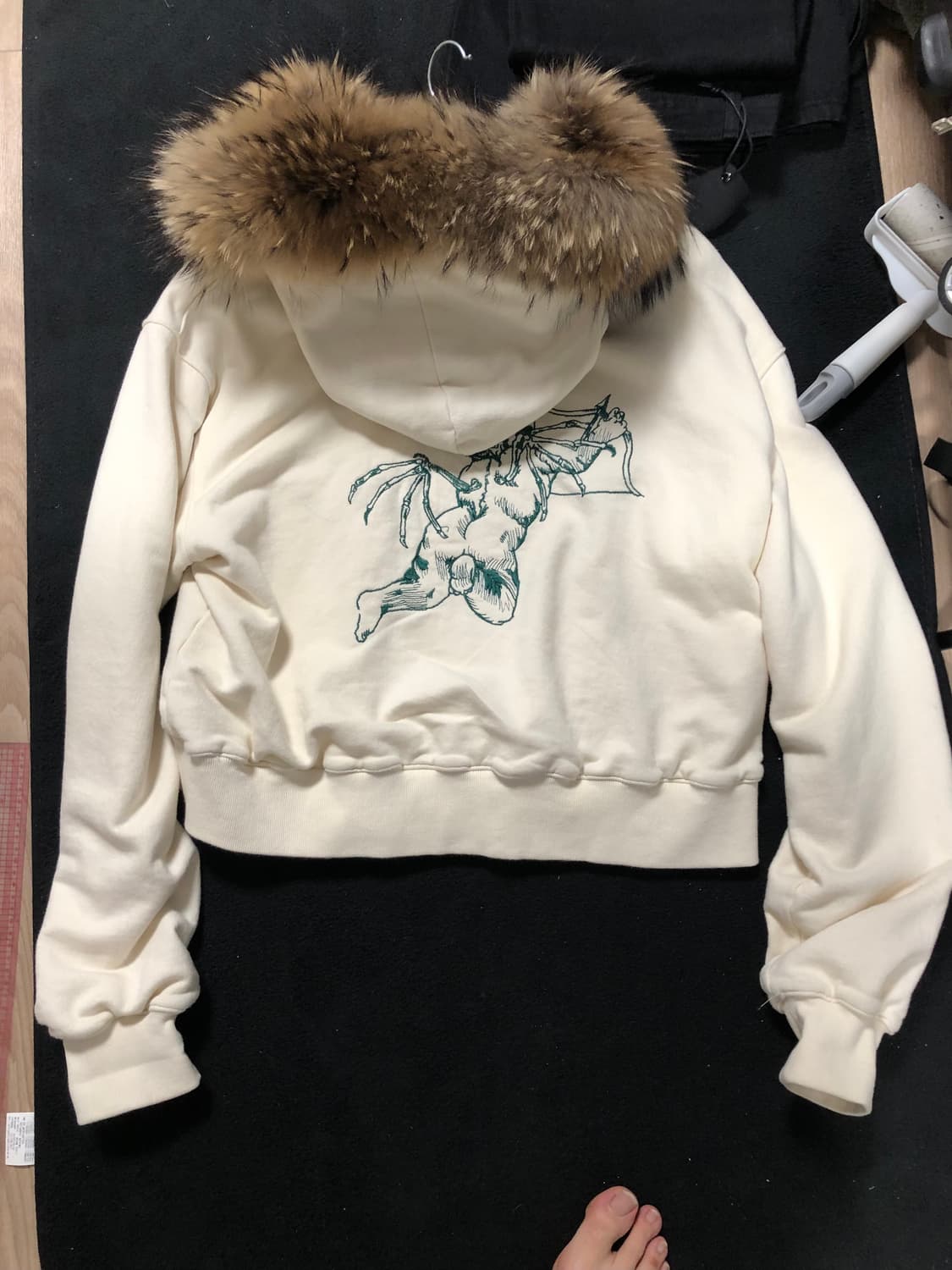 언더마이카 퍼 후드집업 희귀 매물 2size 상품이미지4