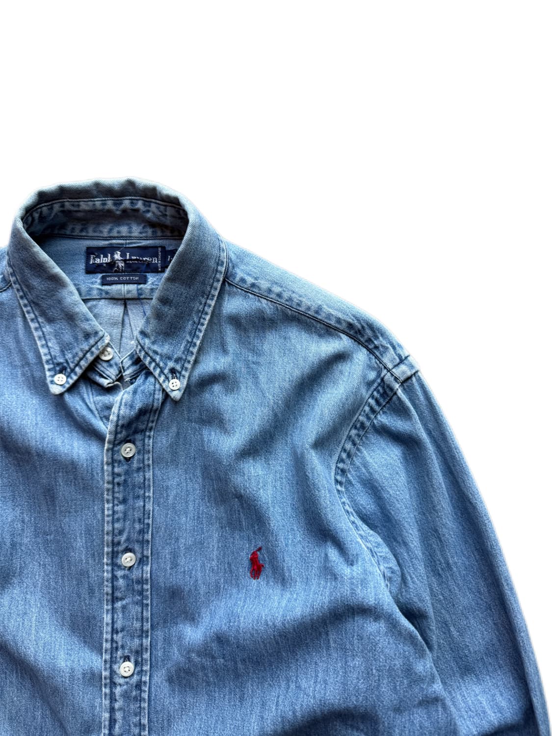 폴로 랄프로렌 데님셔츠 L(2XL) 상품이미지3