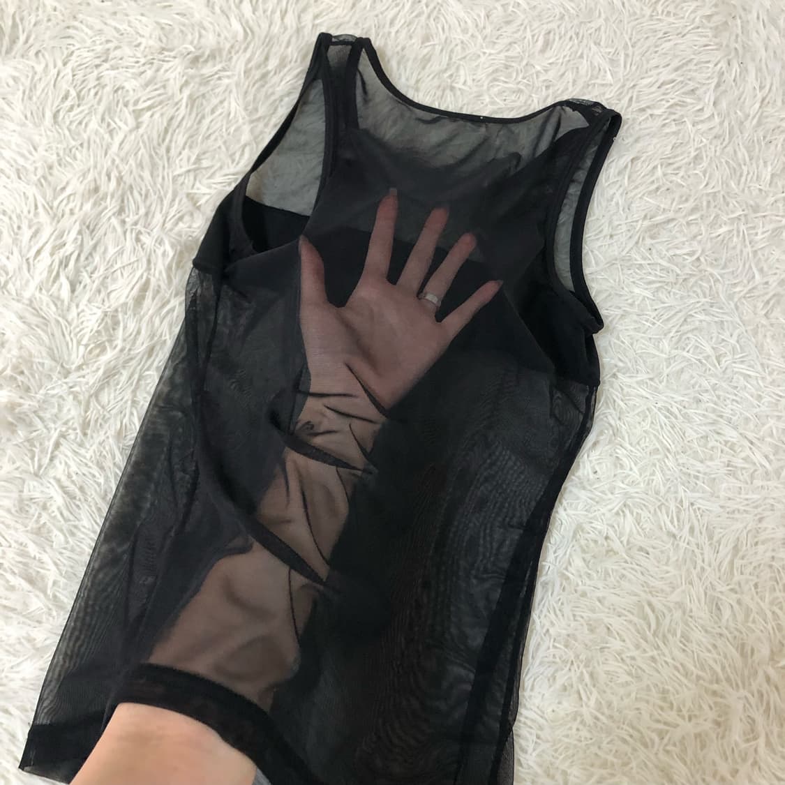 빈티지 시스루(전체) 나시 롱슬리브 상품이미지6