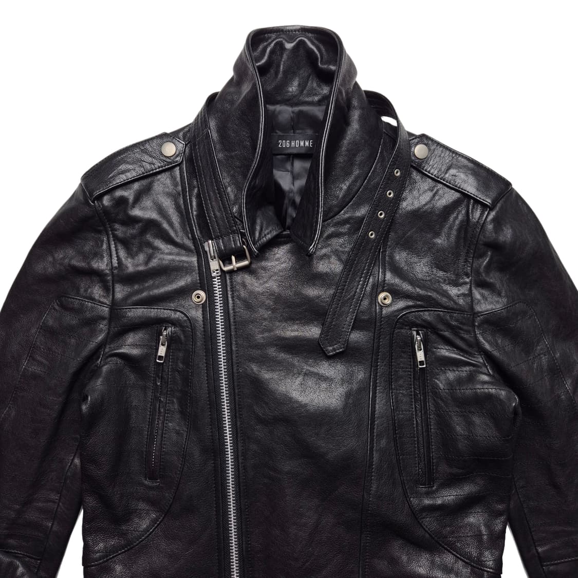 [48] 206HOMME 양가죽 라이더 자켓 상품이미지2
