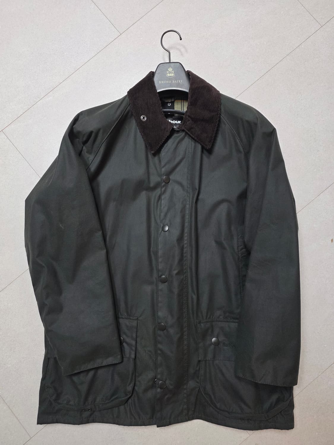 바버 뷰포트자켓 세이지그린 40사이즈 상품이미지1