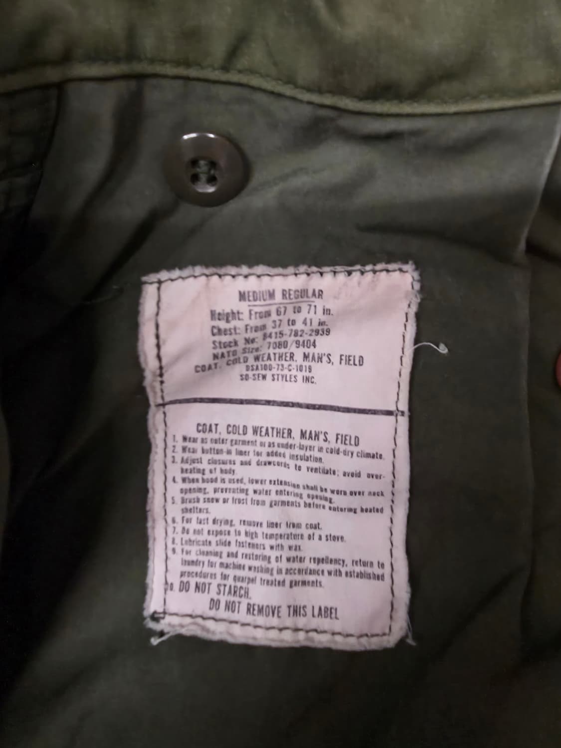 OG m65 field jacket 필드자켓 M-R 상품이미지3