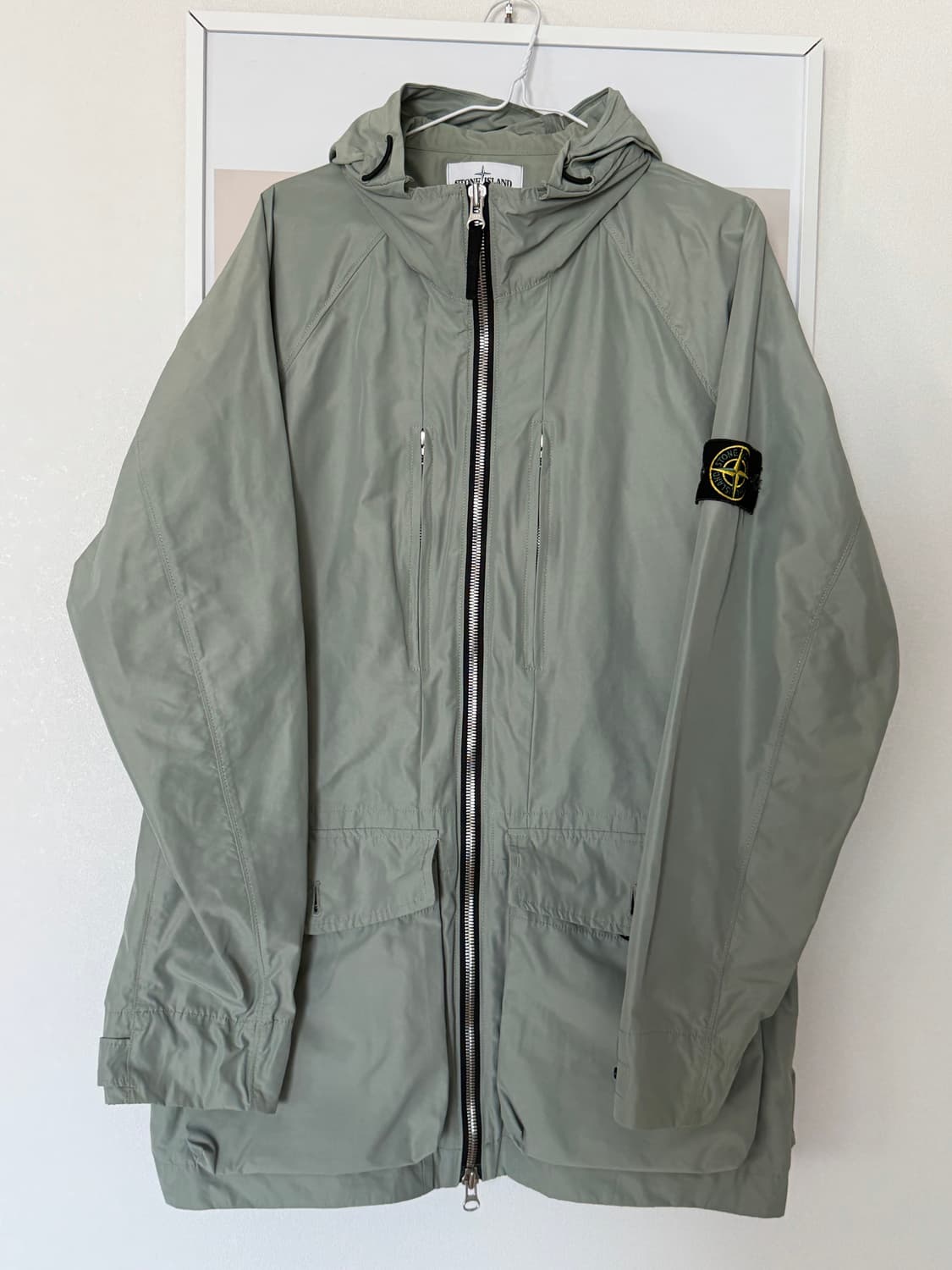 스톤아일랜드 마이크로랩스 후드자켓 XL 상품이미지1
