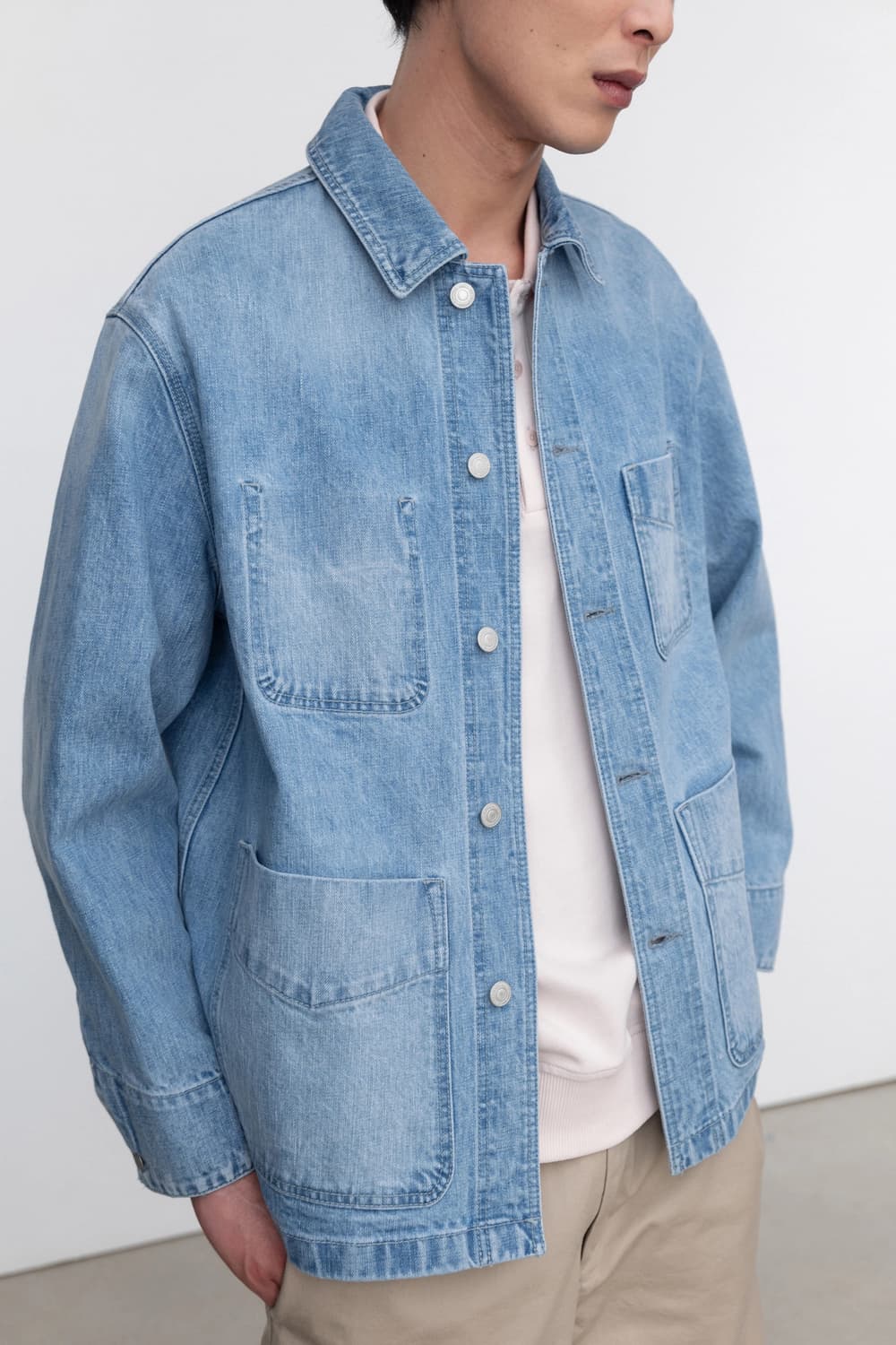 [새상품] 포터리 데님 워크 자켓 (L 사이즈) 상품이미지2