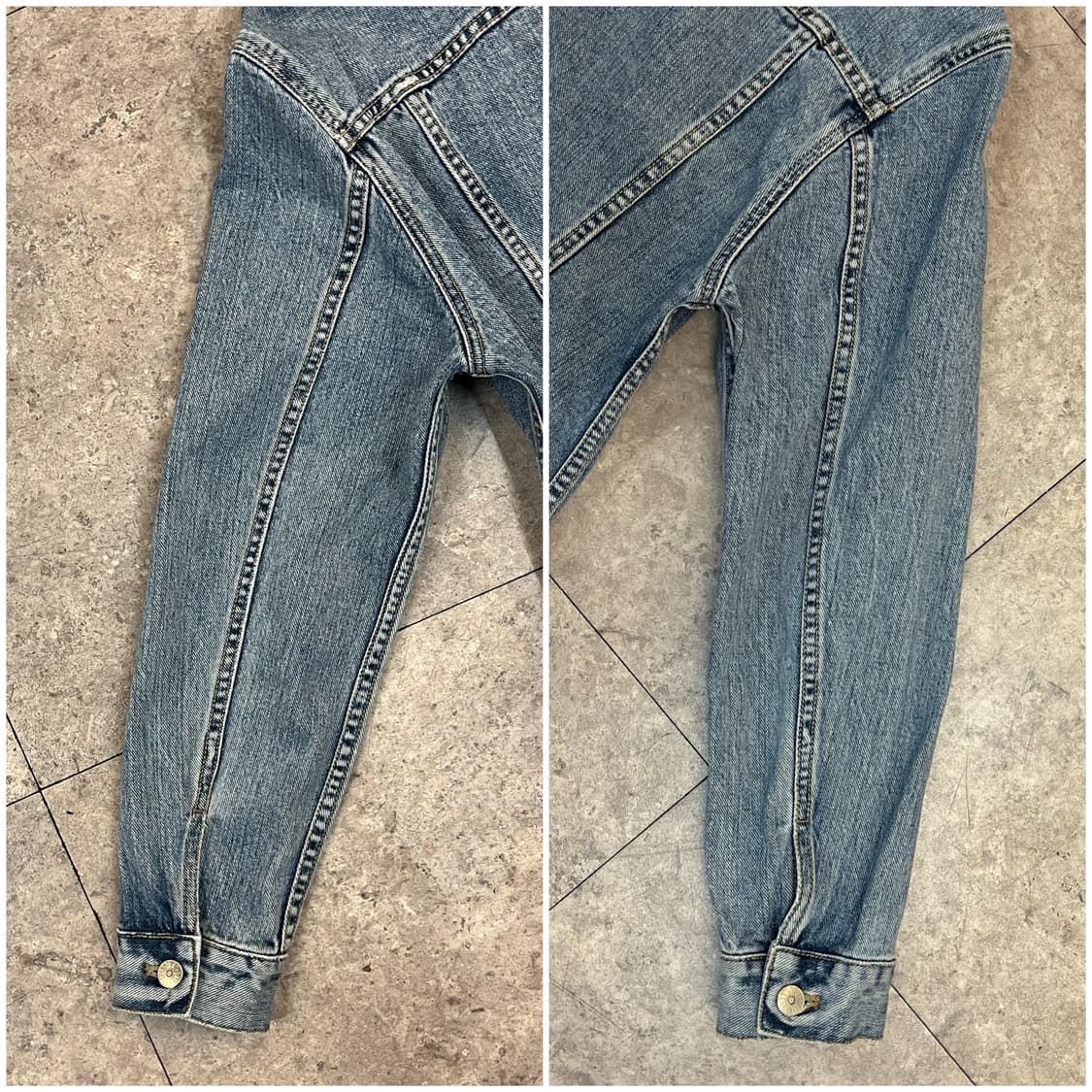 빈티지 데님 자켓 100 #csz3909 상품이미지9