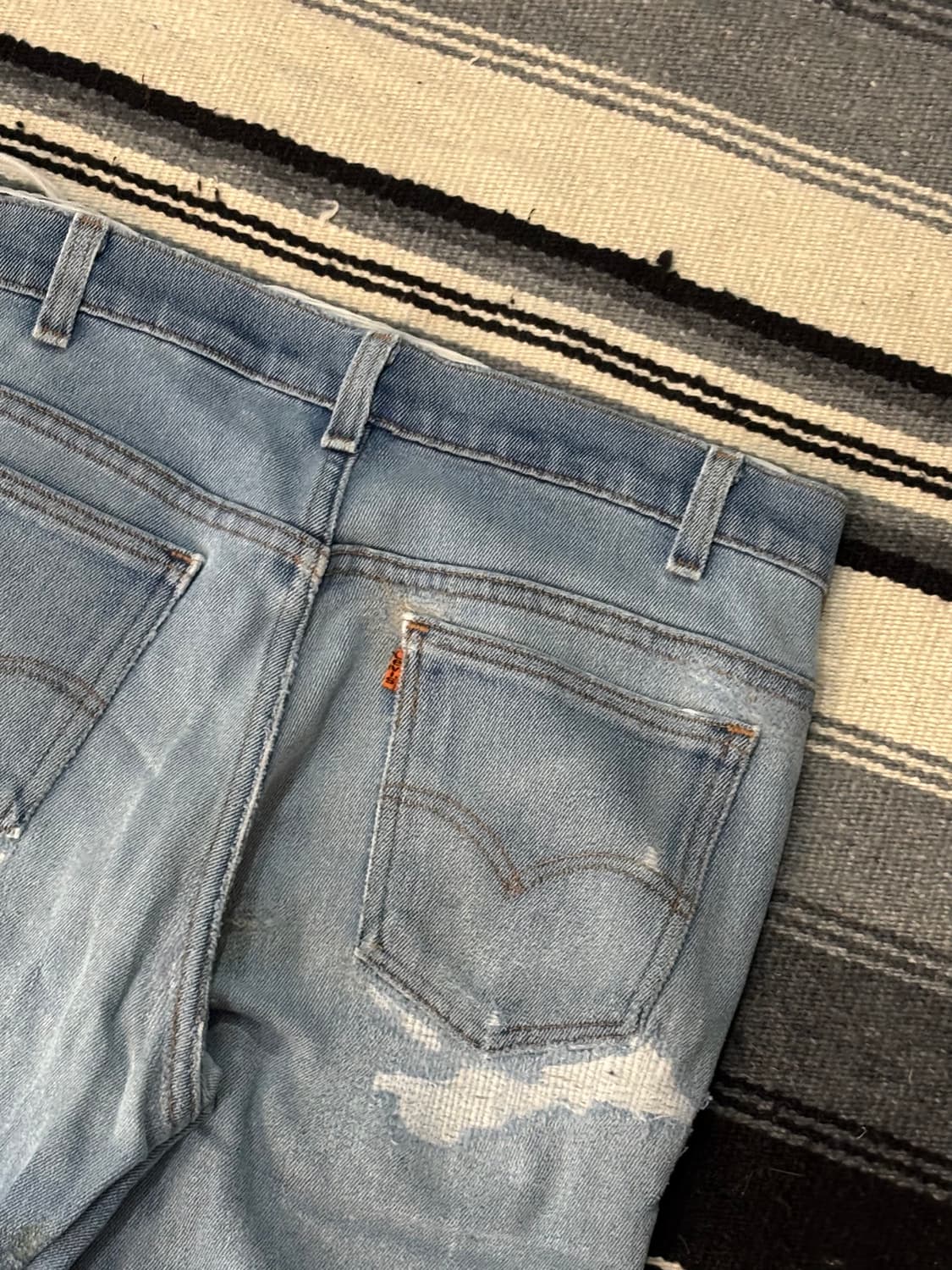 90's MADE IN USA 🇺🇸 리바이스 517 부츠컷 오렌지탭 상품이미지10