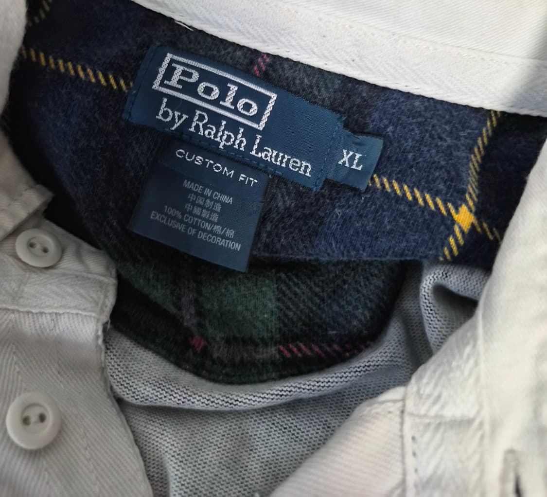 폴로 랄프로렌 체크 럭비 셔츠 긴팔 상품이미지5