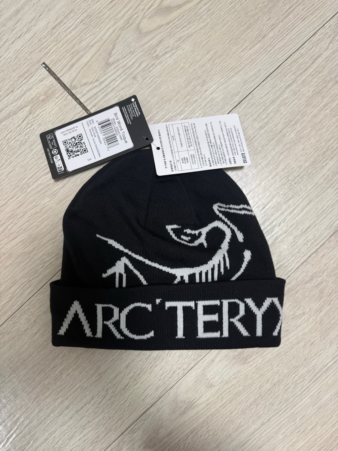 (Os)아크테릭스 버드 워드 토크 블랙 비니 상품이미지1