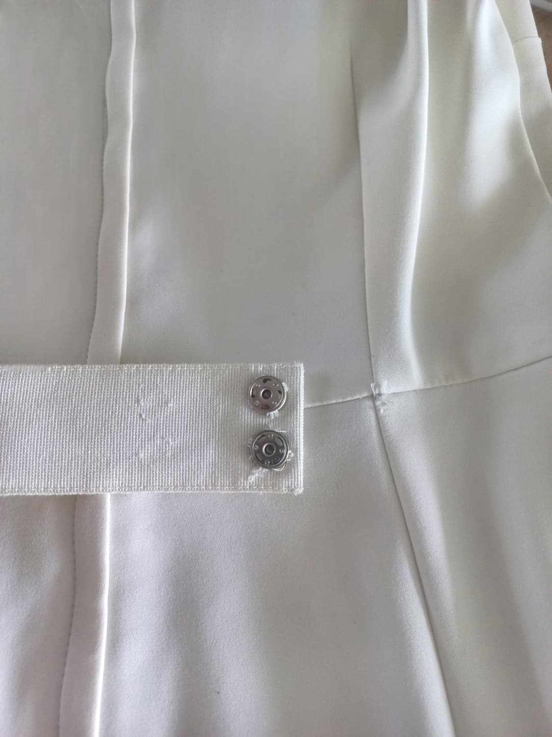 Dolce&Gabbana 화이트 미디 원피스 IT38 상품이미지6