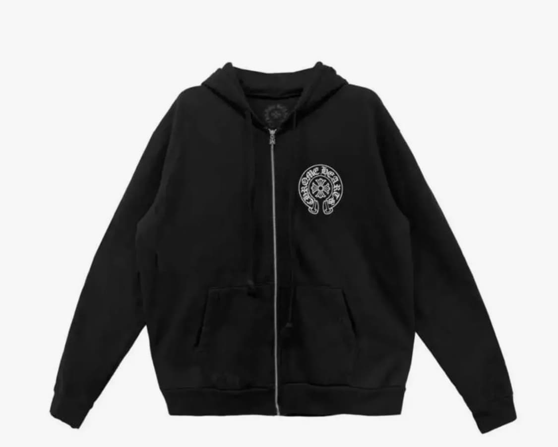 크롬하츠 홀스슈 후드집업 오사카 L 상품이미지1