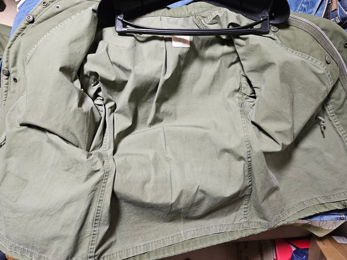 60s 0g m65 미군 2세대 필드자켓 s/s 민트급 상품이미지5