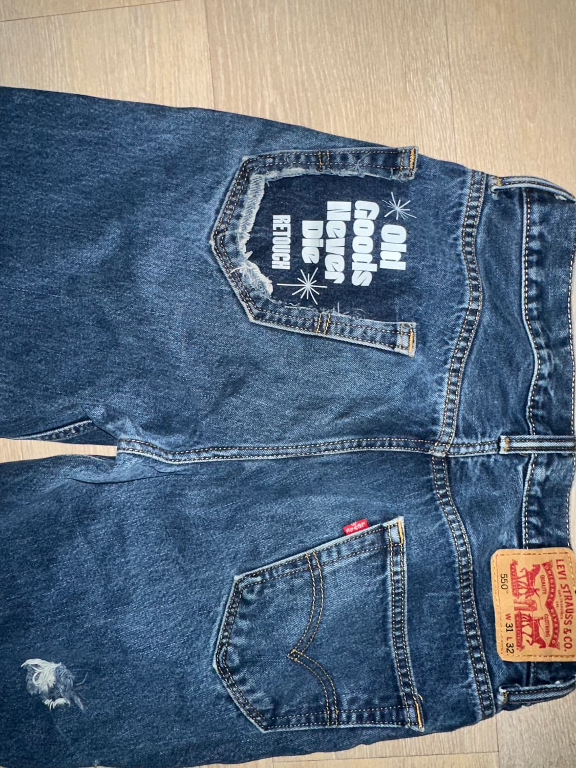 levis 리바이스 리터치 진 550 상품이미지1