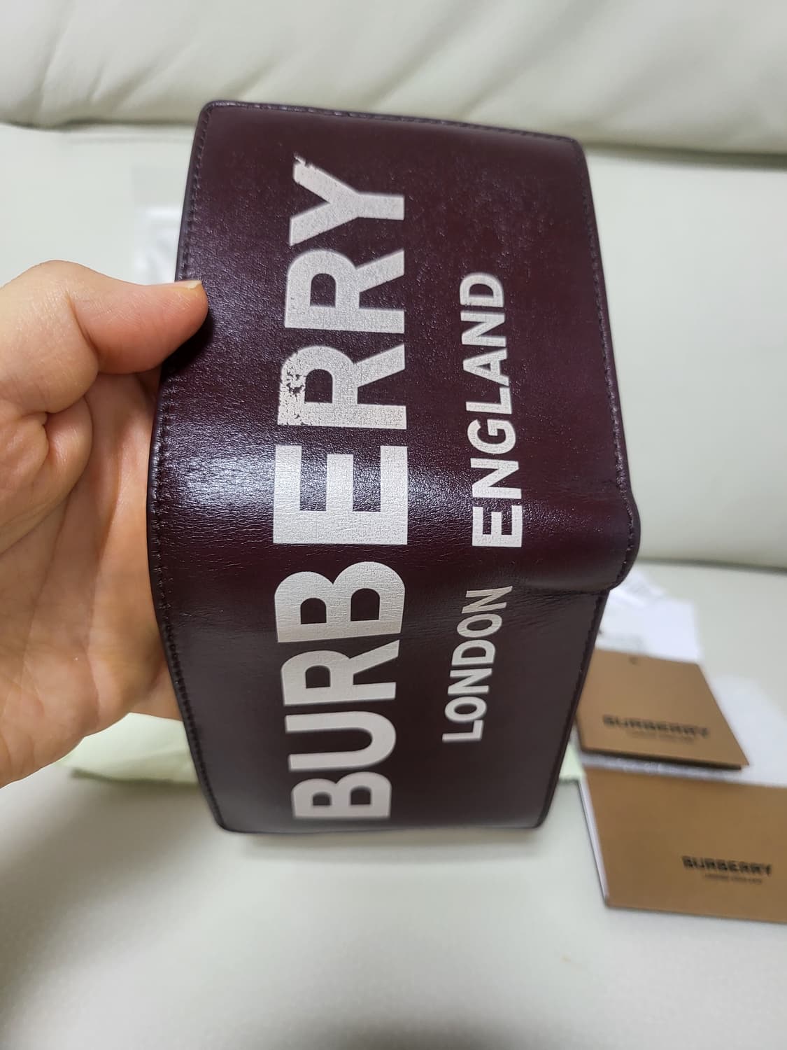 버버리 반지갑 정품  상품이미지4