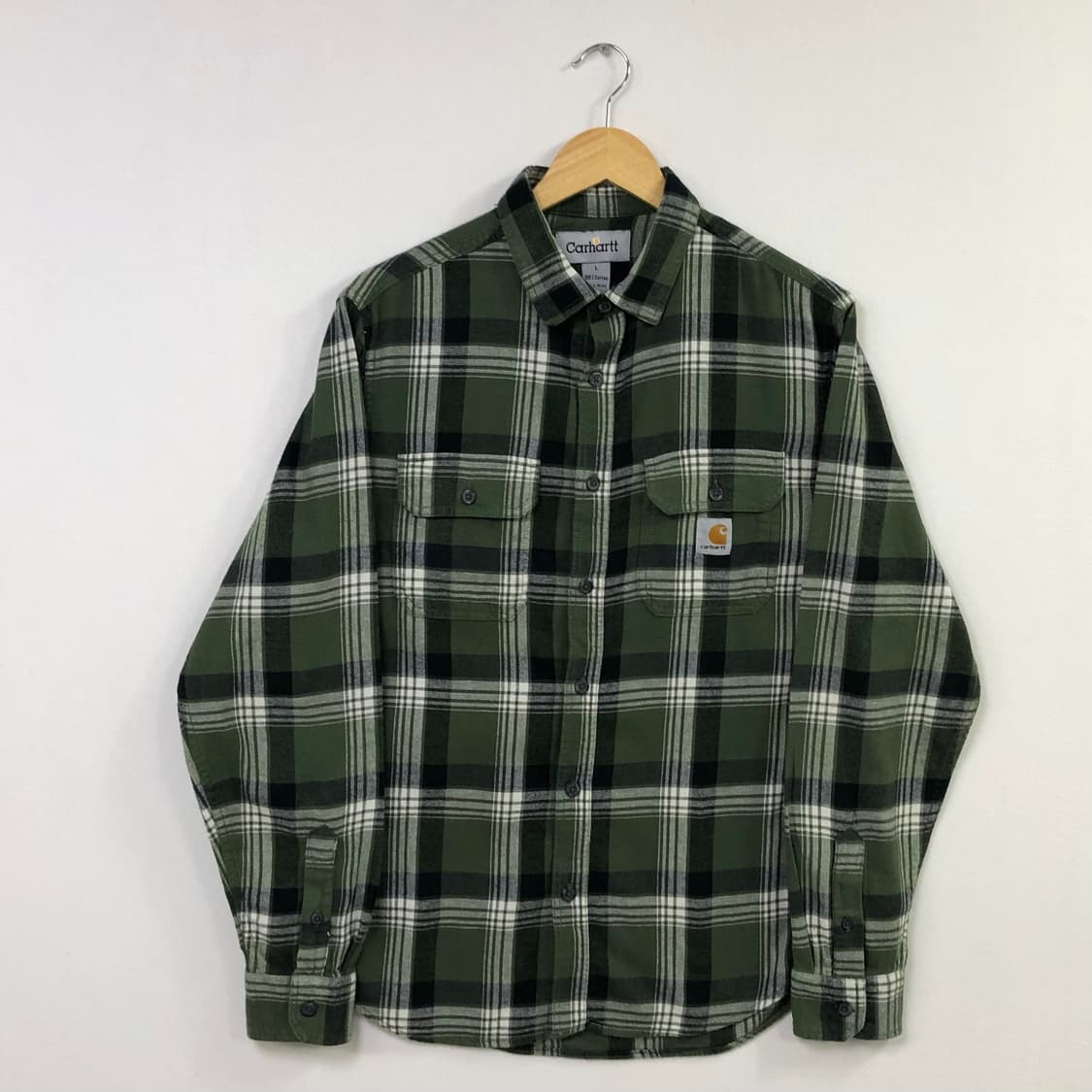 L 칼하트 체크 워크 셔츠 상품이미지2