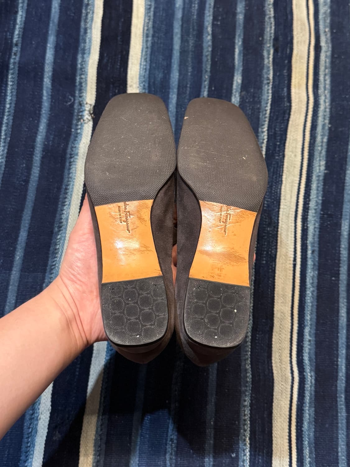 235-240 ) FERRAGAMO Suede Mary Jane 상품이미지8