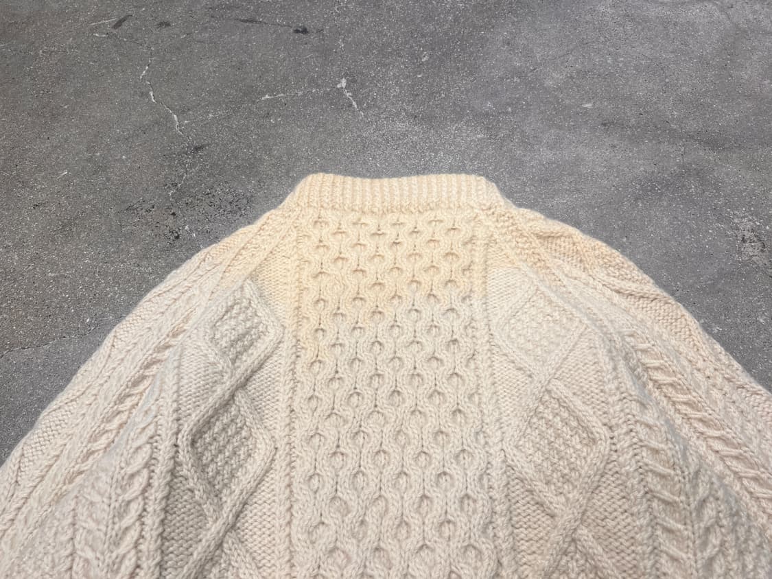 피셔맨 헤비 울 니트  상품이미지5