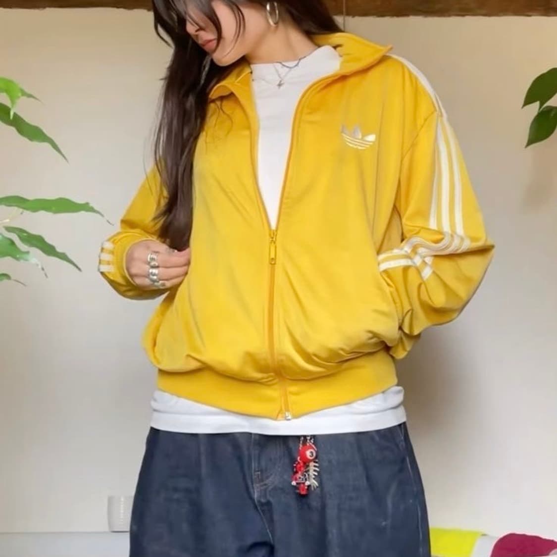 대장급 노란색 아디다스 져지 💛 상품이미지1