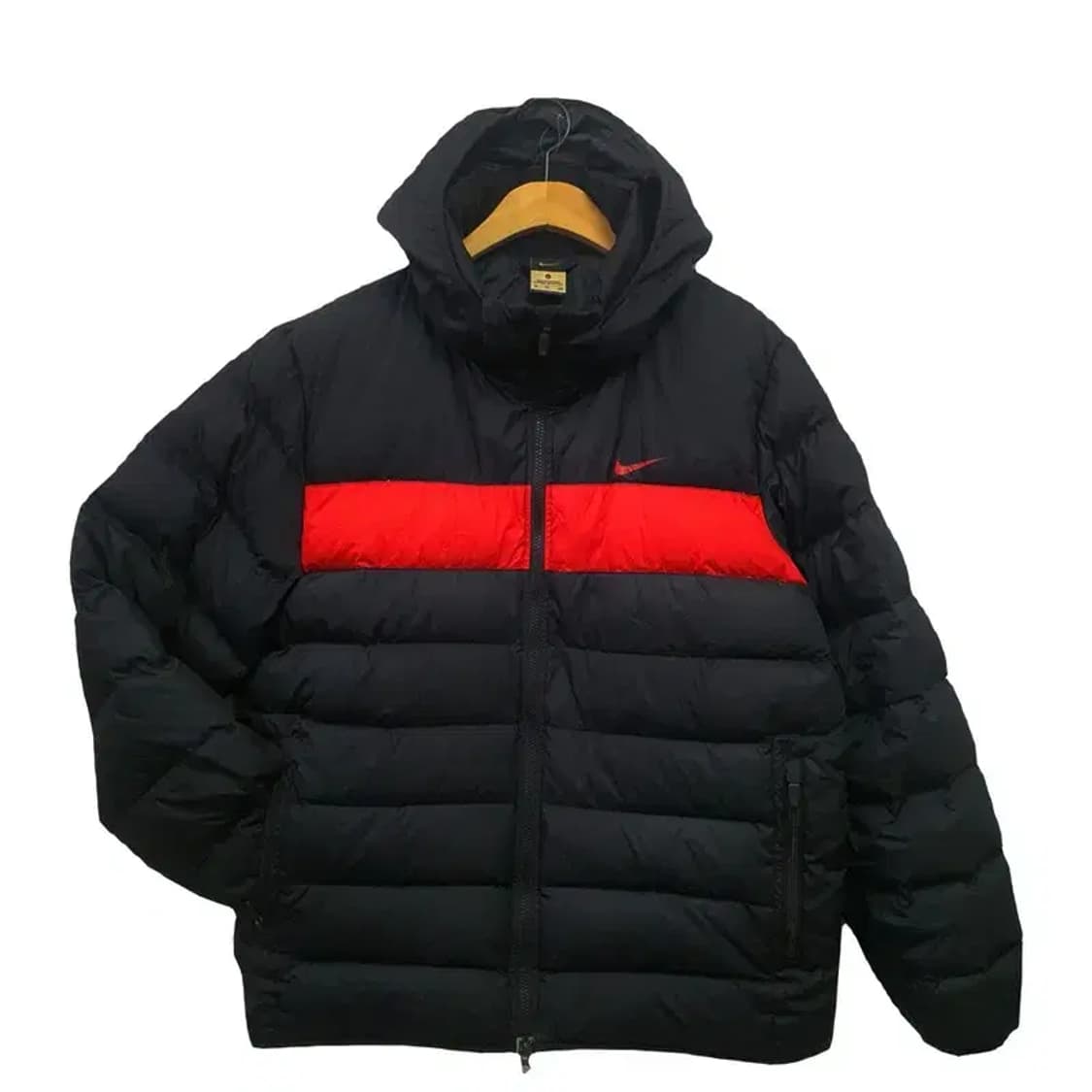 나이키 NIKE 덕다운 패딩 블랙레드 3400011 상품이미지1