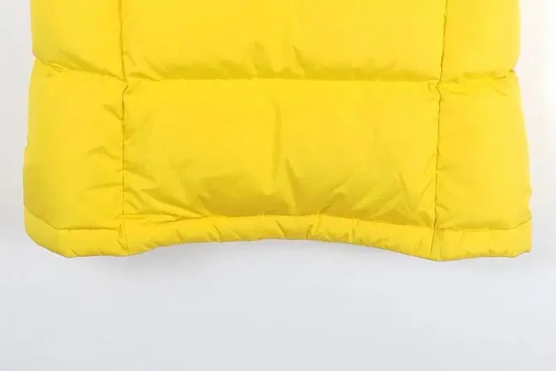 르꼬끄 LECOQ SPORTIF 덕다운 패딩 조끼 옐로우 3400037 상품이미지10