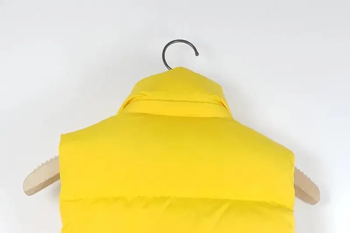 르꼬끄 LECOQ SPORTIF 덕다운 패딩 조끼 옐로우 3400037 상품이미지8