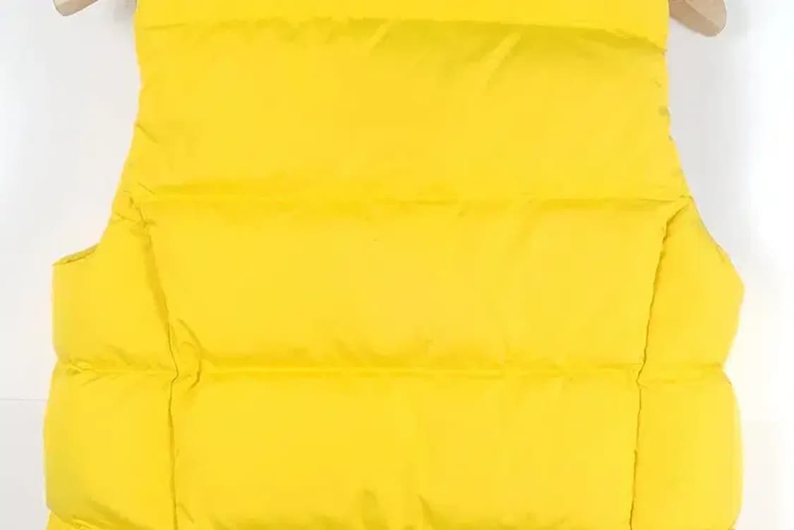 르꼬끄 LECOQ SPORTIF 덕다운 패딩 조끼 옐로우 3400037 상품이미지9