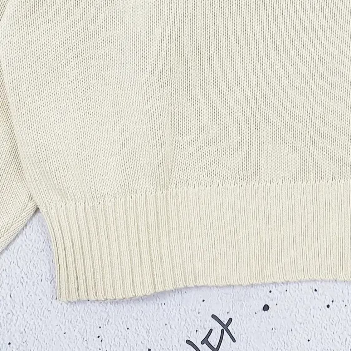 빈폴 BEANPOLE 꽈배기 니트 옐로우 2400001 상품이미지7