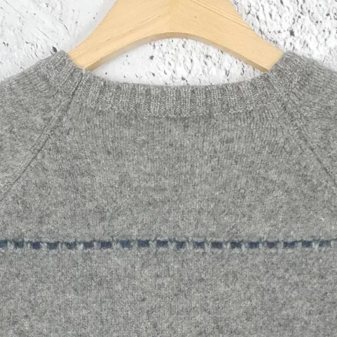 빈폴 BEANPOLE 스트라이프 니트 라이트 그레이 2400009 상품이미지7