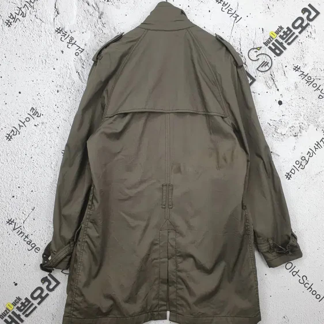 지오송지오 ZIOSONGZIO 트렌치코트 진카키 3200009 상품이미지2