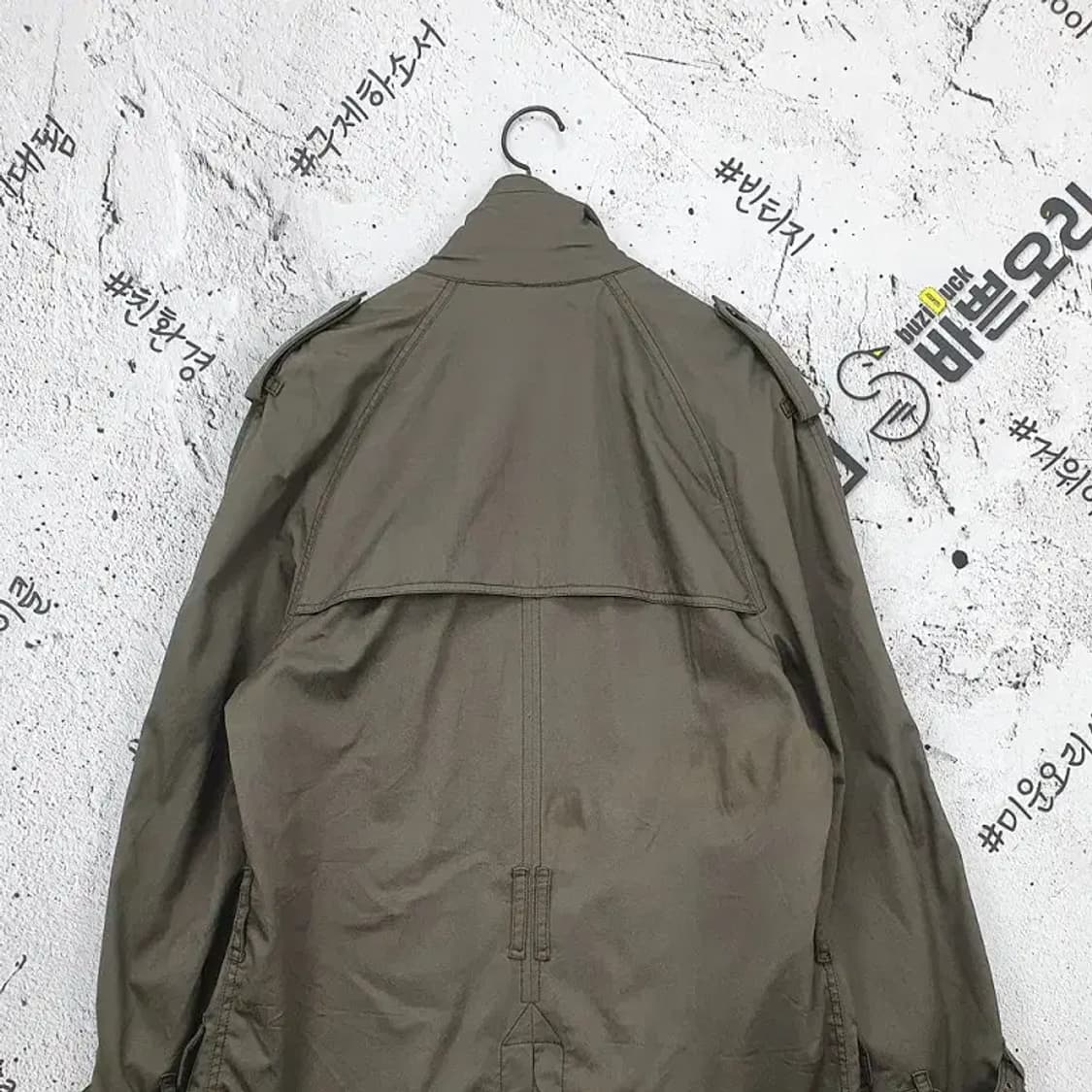 지오송지오 ZIOSONGZIO 트렌치코트 진카키 3200009 상품이미지5