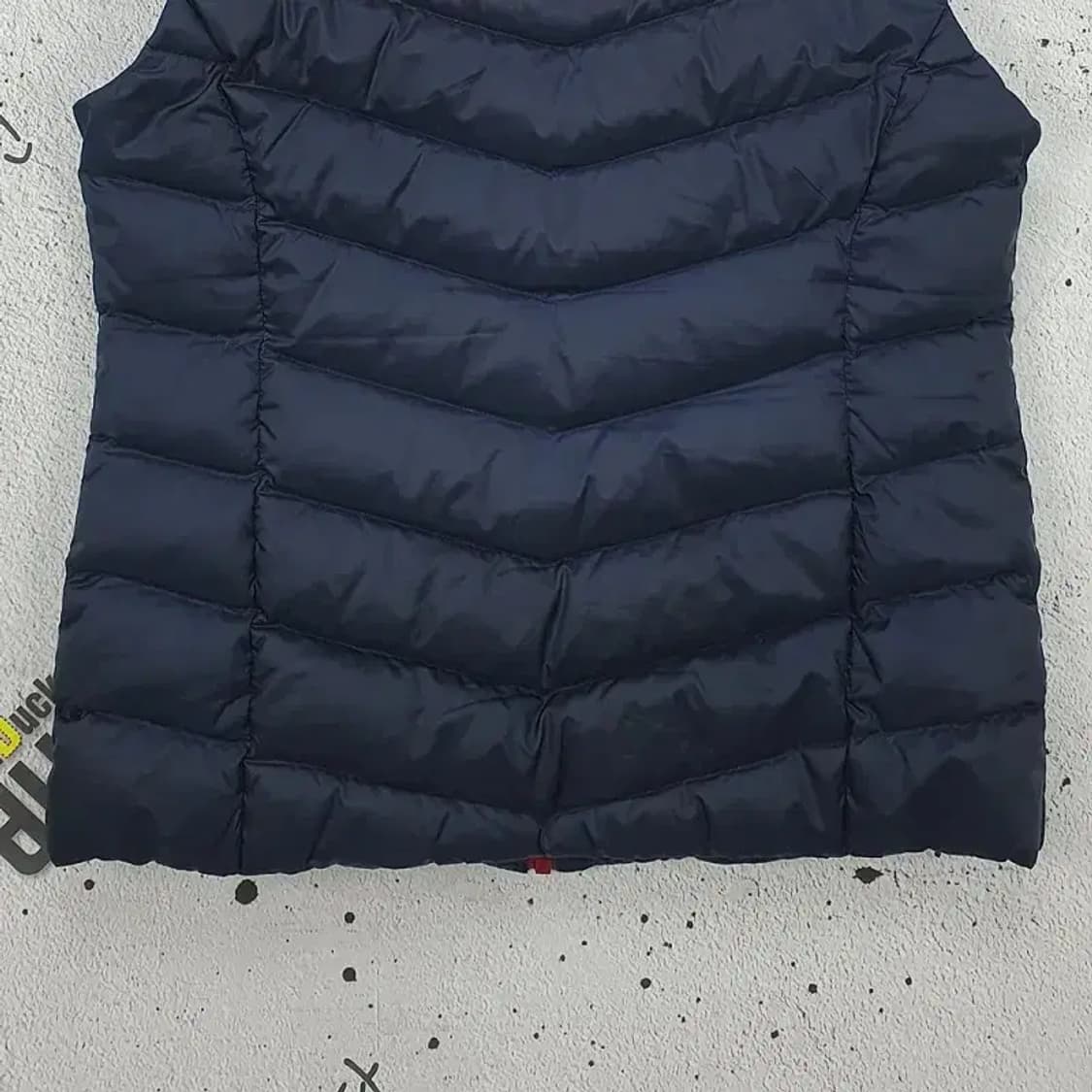 JDX 덕다운 골프 패딩 조끼 스트라이프 네이비 3400098 상품이미지7