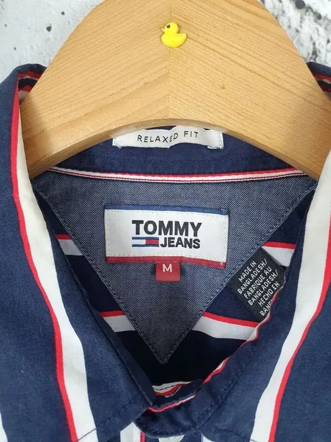타미힐피거 TOMMY 셔츠 스트라이프 네이비 1100007 상품이미지9