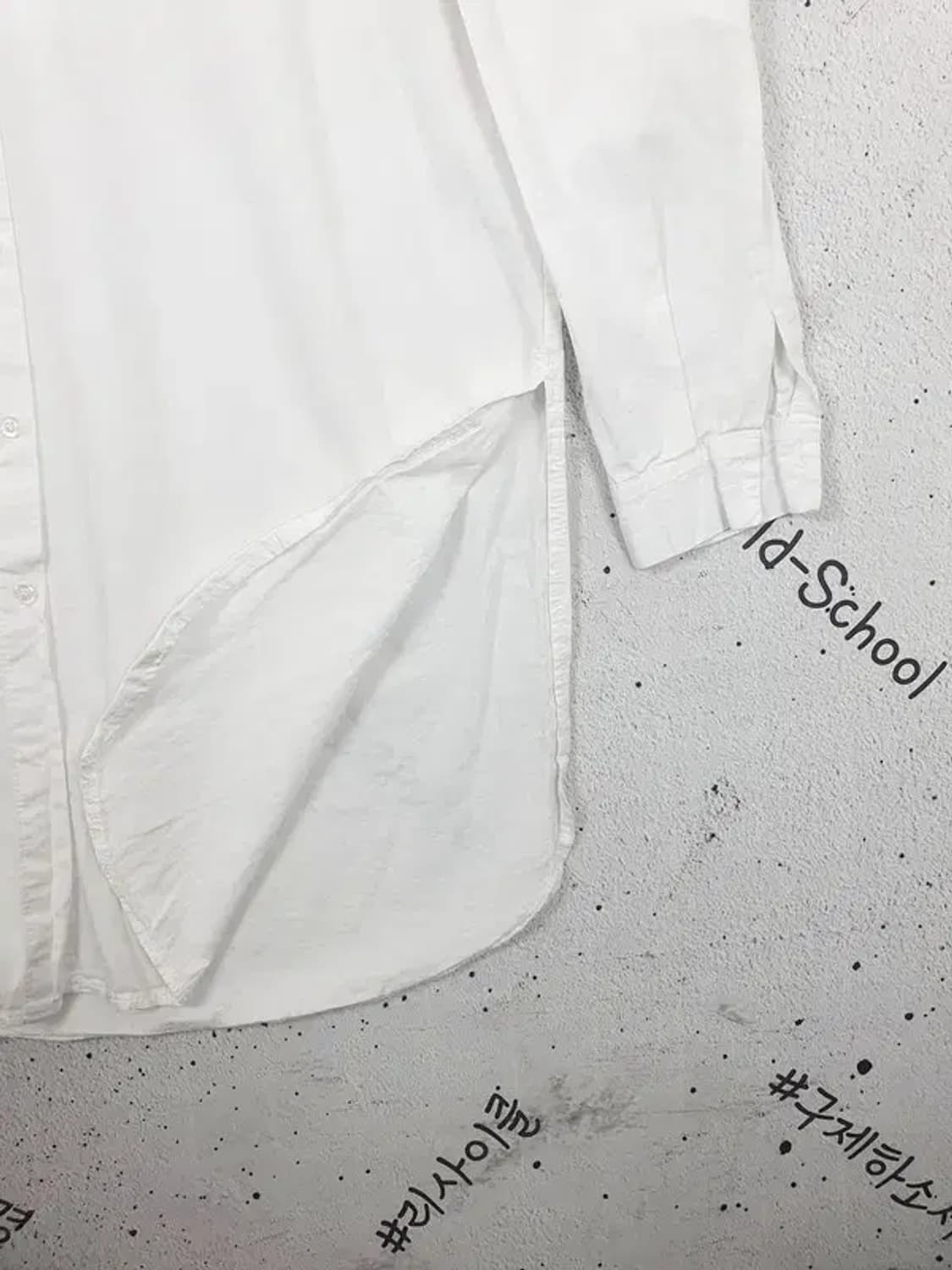 지오 G.O 여성 셔츠 원피스 화이트 1100155 상품이미지7