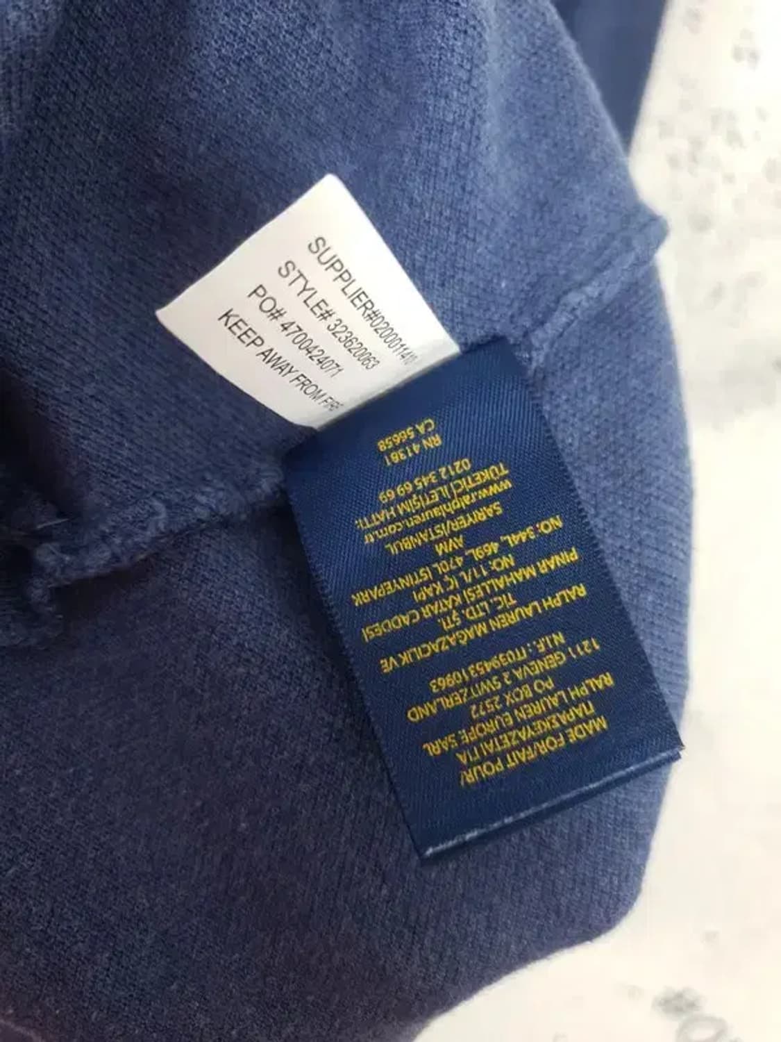 폴로 랄프로렌 POLO RALPH LAUREN 카라티 블루 2100039 상품이미지8