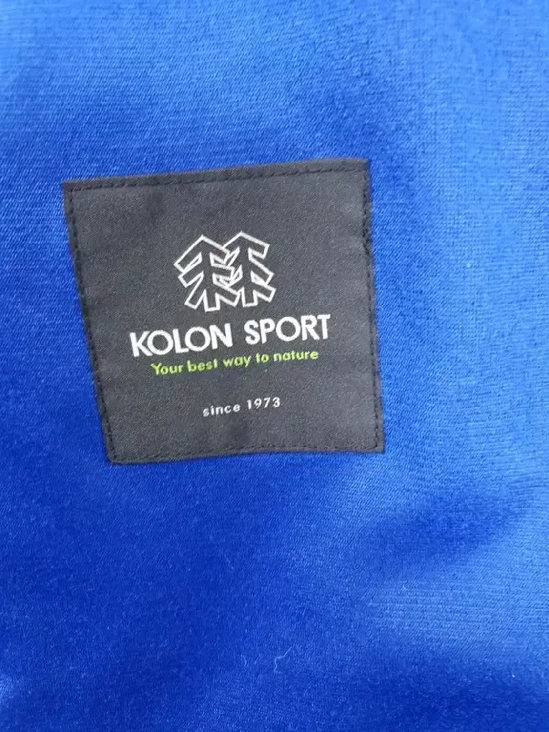 코오롱 스포츠 KOLON SPORT 후리스 자켓 블루 3200042 상품이미지9