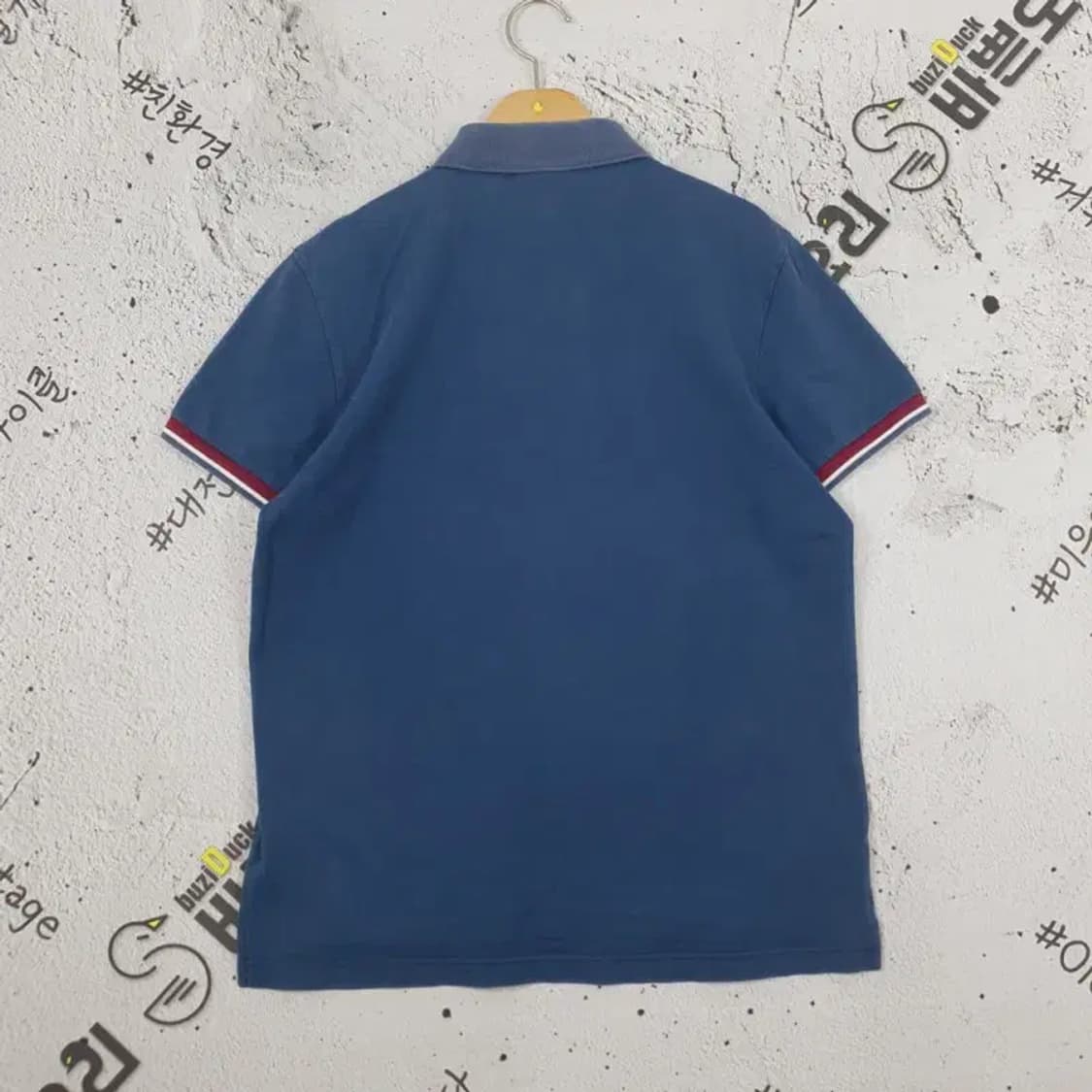 라코스테 LACOSTE 반팔 카라티 블루 4 1000253 상품이미지2