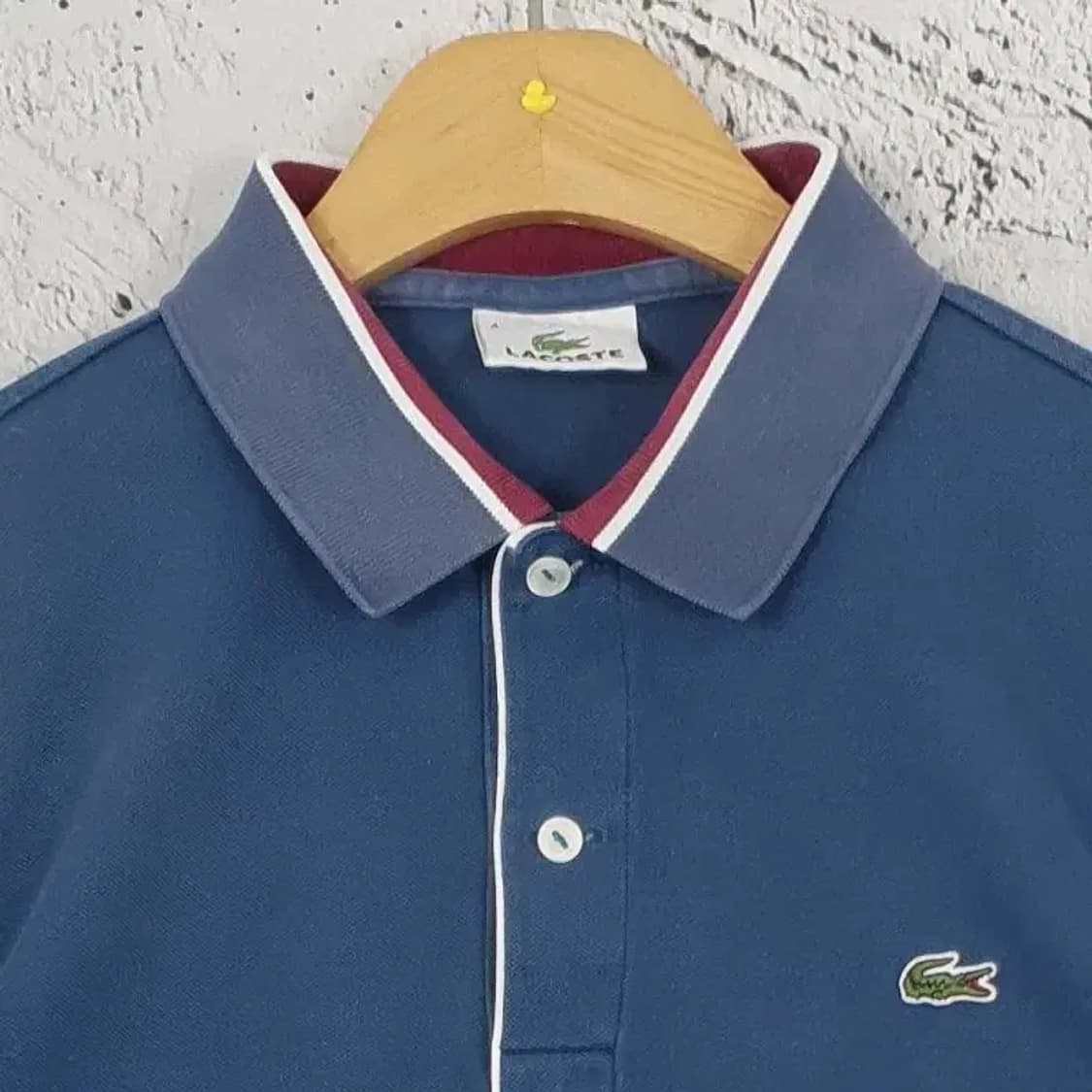 라코스테 LACOSTE 반팔 카라티 블루 4 1000253 상품이미지4