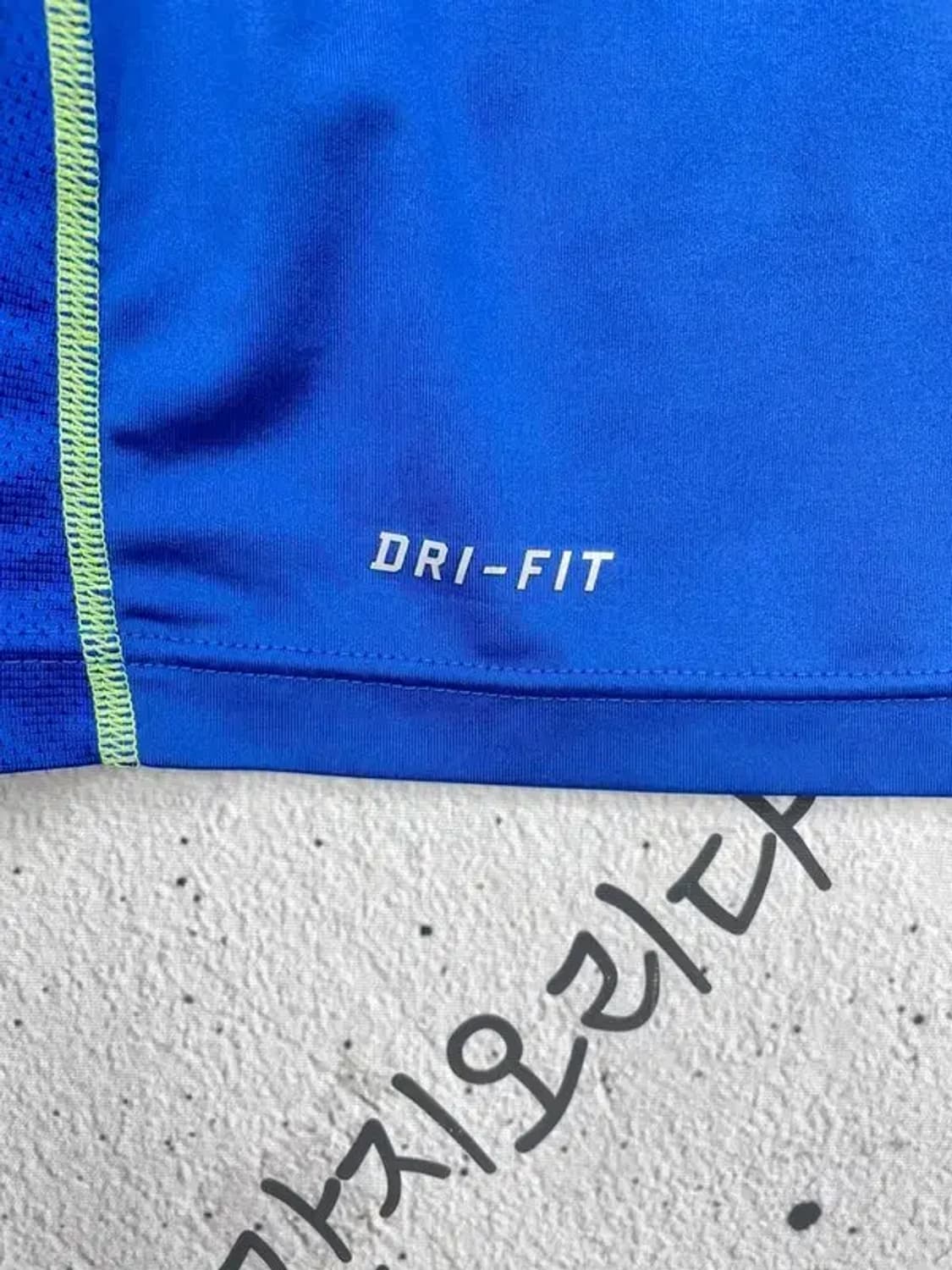 나이키 NIKE 기능성 프로컴뱃 반팔 티 블루 L 1000296 상품이미지6