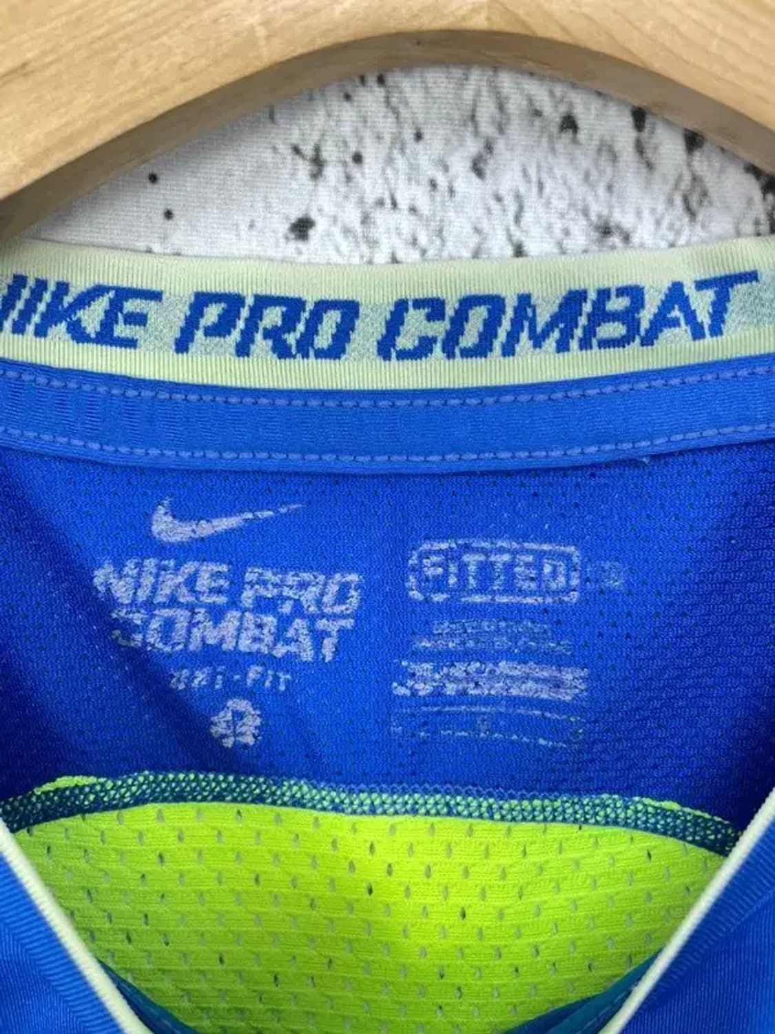 나이키 NIKE 기능성 프로컴뱃 반팔 티 블루 L 1000296 상품이미지8