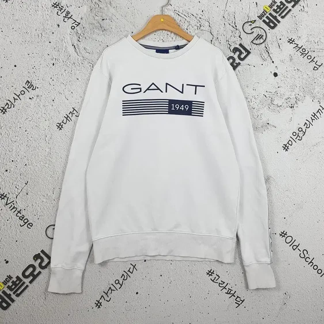 간트 GANT 1949 스웻 맨투맨 화이트 M 2200209 상품이미지1