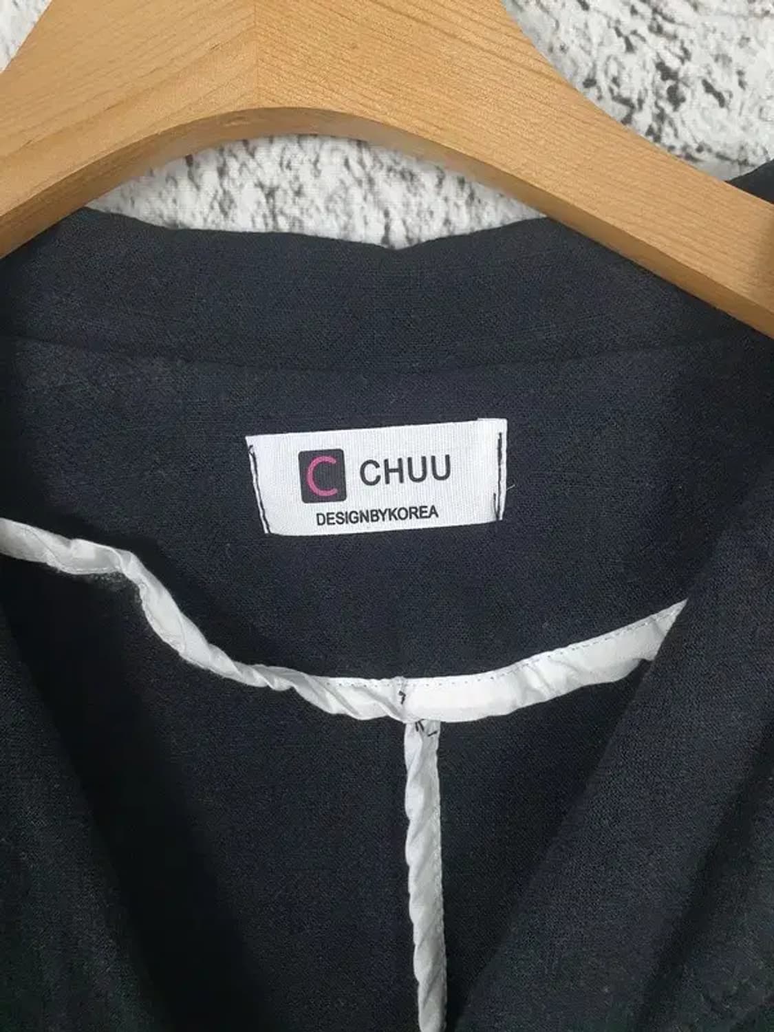 CHUU 블레이저 반팔 자켓 블랙 F 1000415 상품이미지8