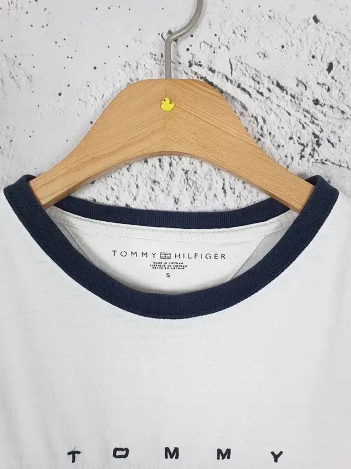 타미힐피거 TOMMY 반팔 티셔츠 화이트 S 1000434 상품이미지10