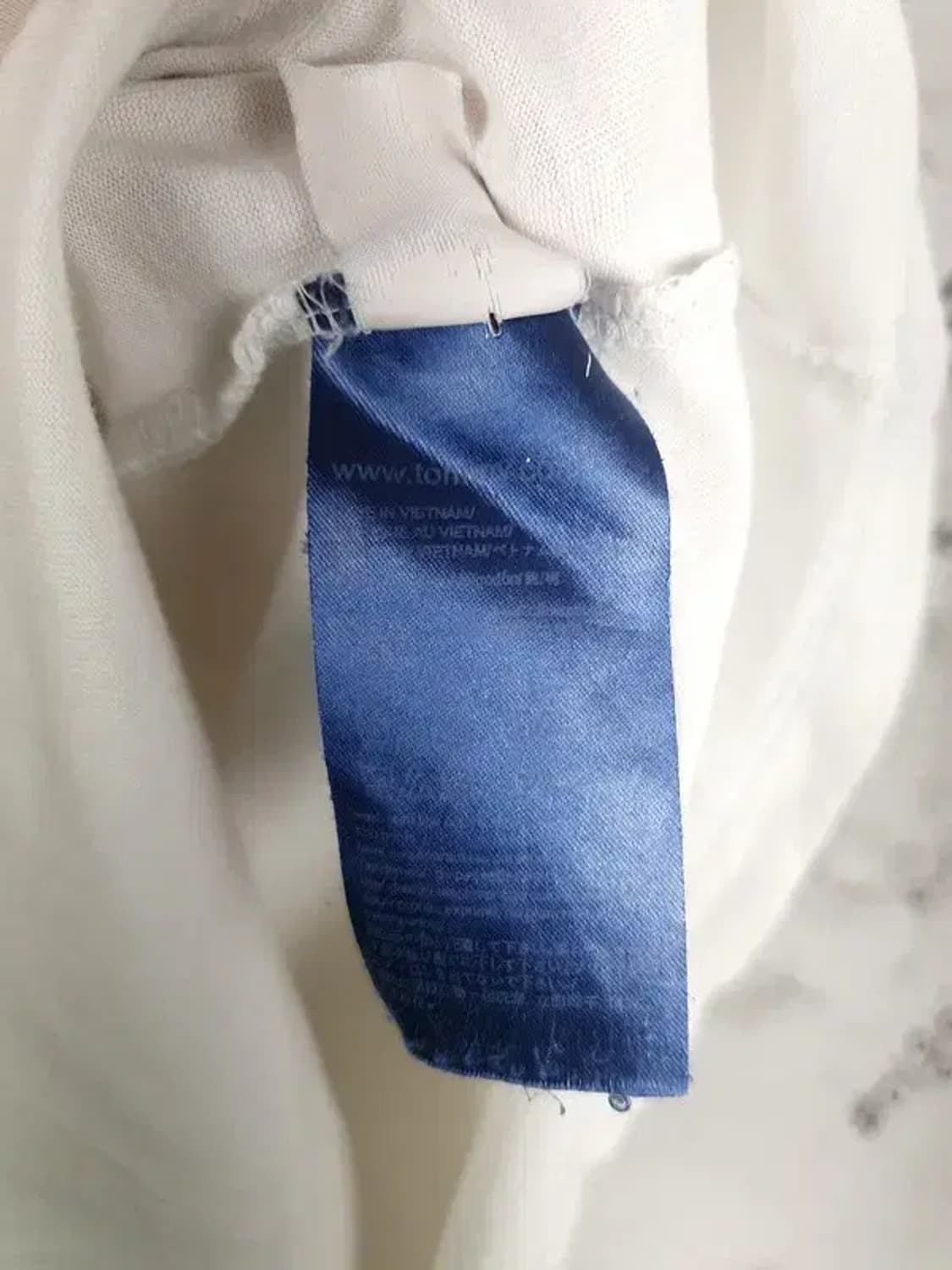 타미힐피거 TOMMY 반팔 티셔츠 화이트 S 1000434 상품이미지9