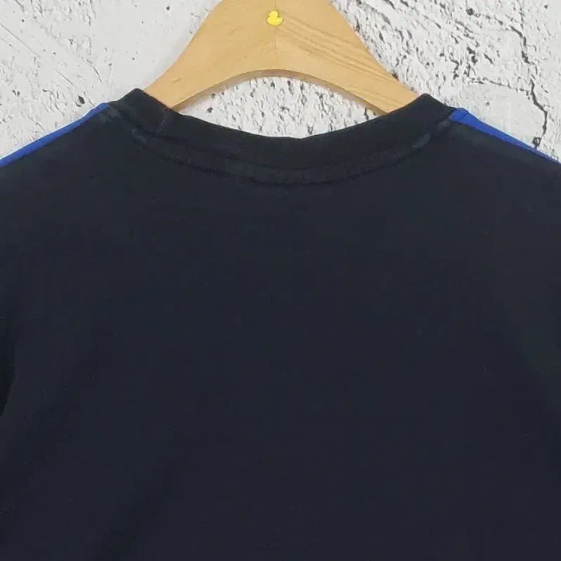 아디다스 트레포일 멀티컬러 삼선 반팔 티 네이비 L 1000435 상품이미지6