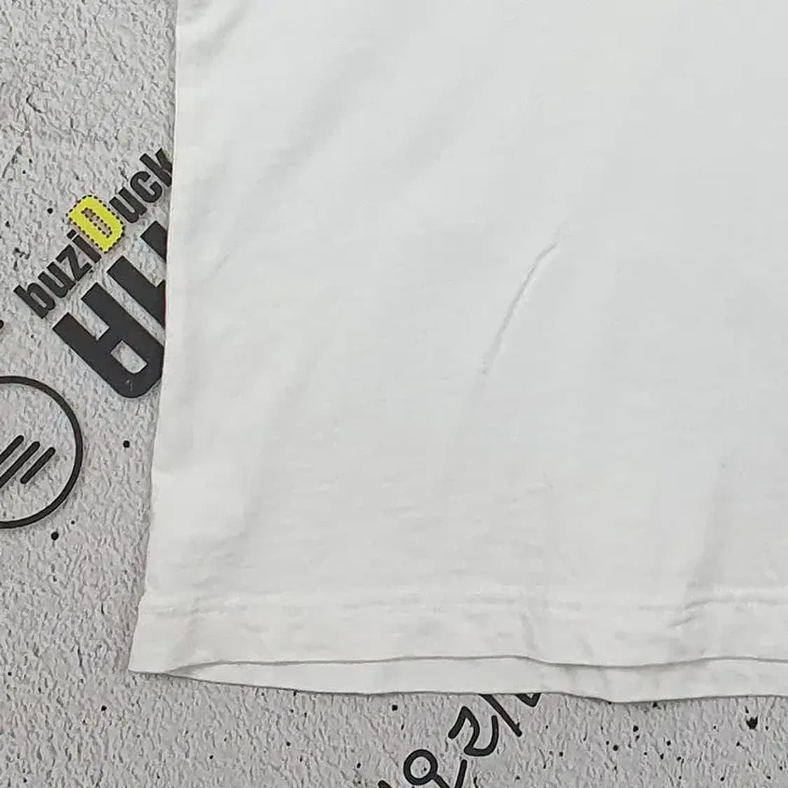 타미힐피거 TOMMY 자수로고 반팔 티 화이트 L 1000438 상품이미지5